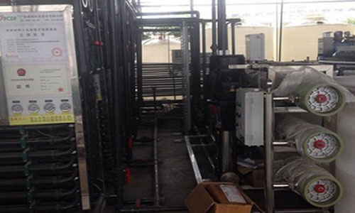 東莞某某電子液晶清洗水回用